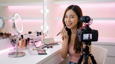 17c一起草美妆视频